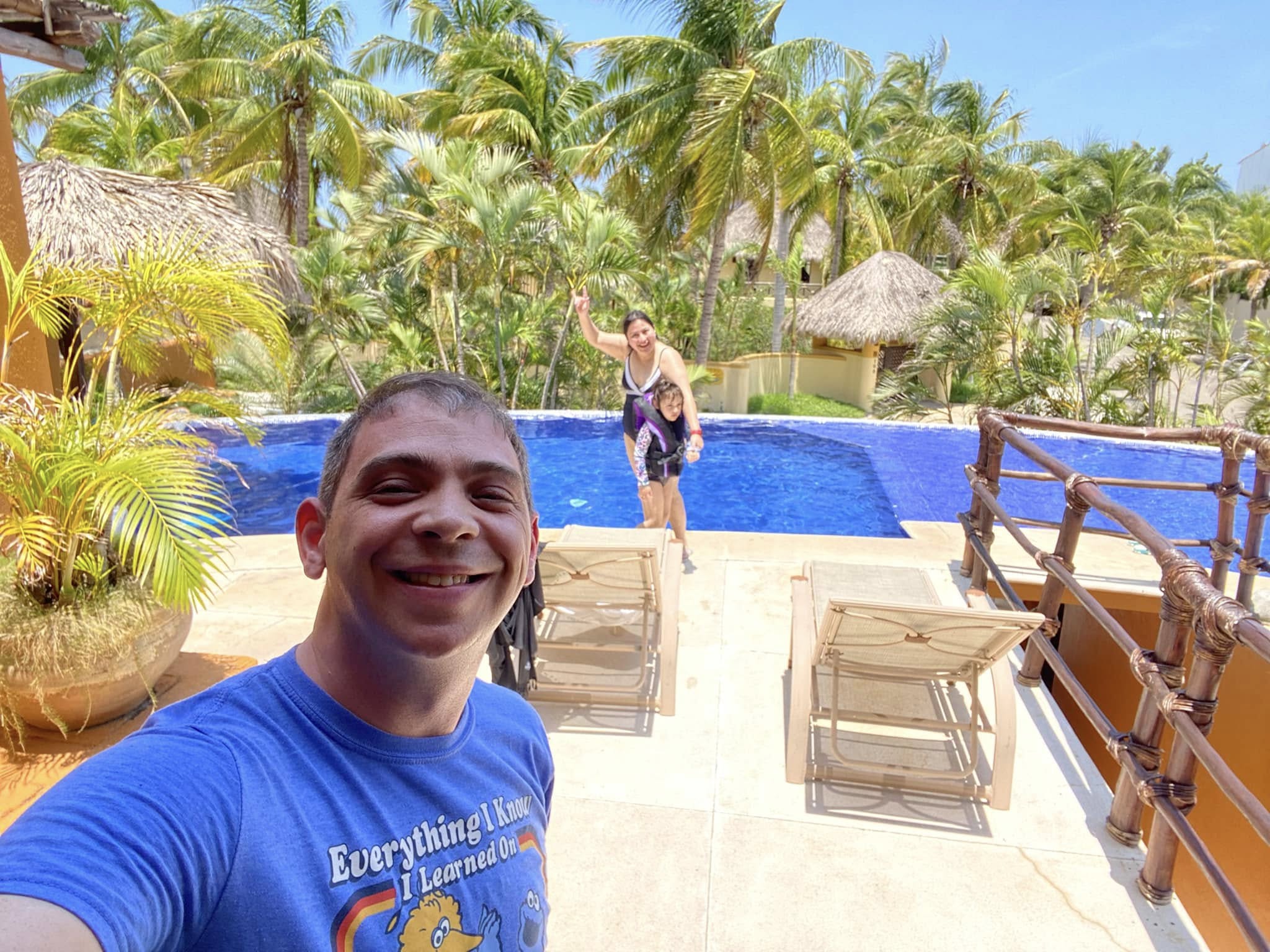 Thommy learning alongside other business owners